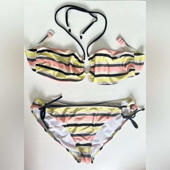 Roxy 2 Piece Multicoloured Bikini - Picture 2 of 11